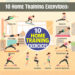Easy Workouts to Do at Home 2025