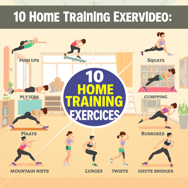 Easy Workouts to Do at Home 2025